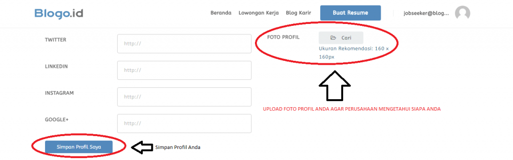 Cara Membuat Resume Online Yang Benar » Blogo.ID